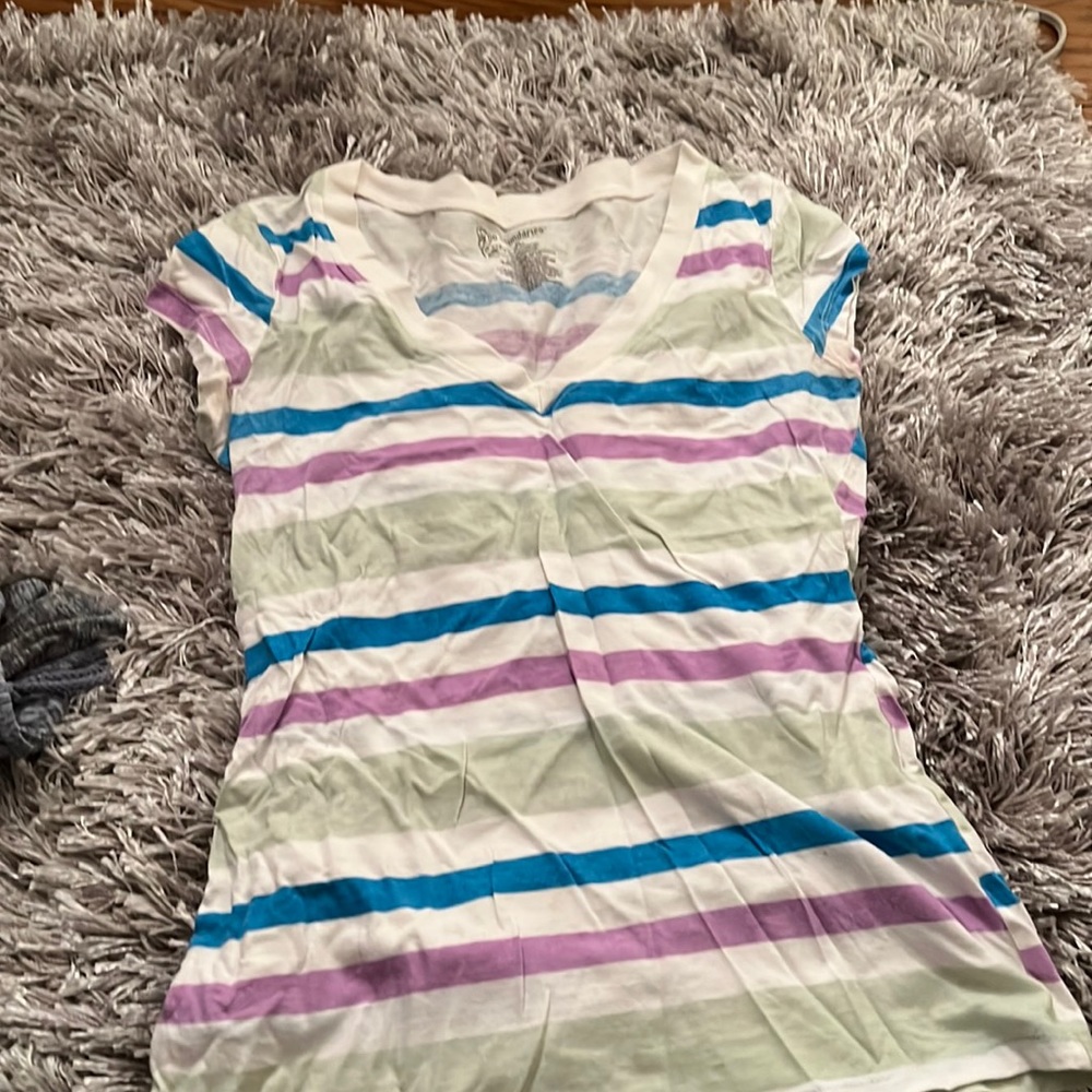 striped t-shirt